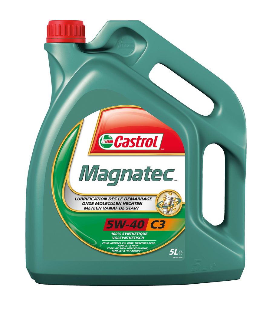 Huile moteur CASTROL Magnatec 5W40 5 L - ref. 151B3B